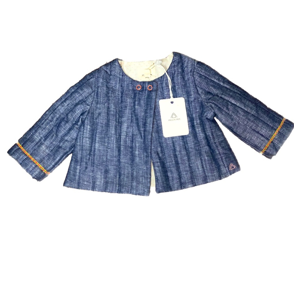 Maison Frida Baby jacket denim